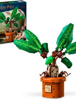 LEGO® Zaubertrankpflanze: Alraune (76433), LEGO Harry Potter™ Konstruktionsspielsteine, (579 St), Made in Europe