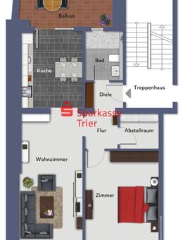 Erstbezug nach Kernsanierung! Moderne Eigentumswohnung in ruhiger Lage - Mehring (Rheinland-Pfalz)