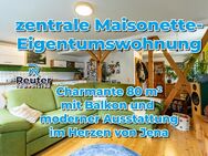 Charmante Maisonette-Wohnung mit Balkon und moderner Ausstattung im Herzen von Jena - Jena