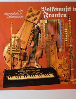 VOLKSMUSIK IN FRANKEN 12" Doppel-LP Vinyl OVA Germany 1984 M/NM - Ochsenfurt