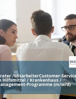 Kundenberater /MitarbeiterCustomer-Service im Bereich Hilfsmittel / Krankenhaus / Disease-Management-Programme (m/w/d) - Bielefeld