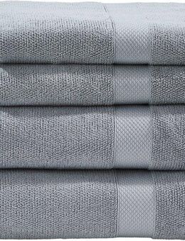 done.® Handtuch Set Deluxe 2x Handtücher (50x100 cm), 2x Duschtücher (70x140 cm), Zwirnfrottee (Set, 4-St), Hotelqualität aus hochwertigem Zwirnfrottier