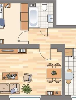 2-Zimmer-Wohnung in Flensburg Mürwik - Flensburg