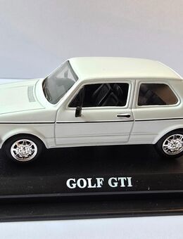 Modellauto VW Golf 1 GTI, 1:43 - Bad Soden (Taunus)