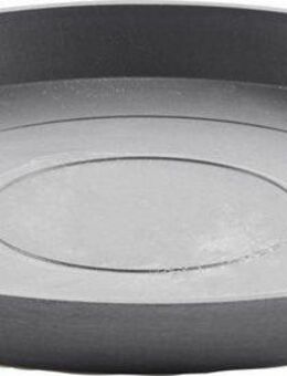 ECOPOTS Blumentopfuntersetzer ROUND SAUCER Grey, BxTxH: 50,5x50,5x3,5 cm