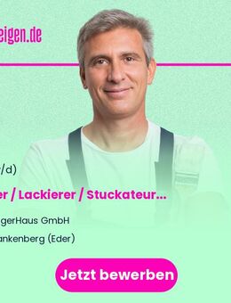 Maler / Lackierer / Stuckateur (w/m/d) in Neubauten - Frankenberg (Eder)