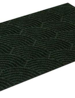 wash+dry by Kleen-Tex Fußmatte Waves midnight green, rechteckig, Höhe: 8 mm