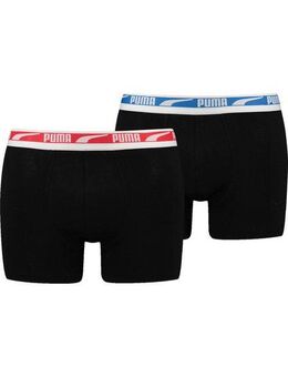 PUMA Boxershorts MEN MULTI LOGO BOXER 2P (2er Pack) Komfortbund