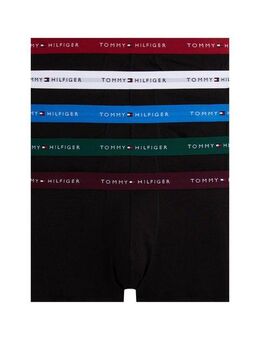 Tommy Hilfiger Underwear Trunk 5P TRUNK WB (Packung, 5-St., 5er) mit Tommy Hilfiger Logo-Elastikbund, Signature Kollektion
