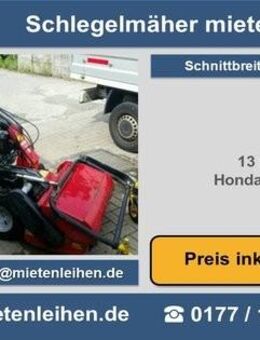 Schlegelmäher Hochgrasmäher Mulcher mieten leihen in Herne - Herne
