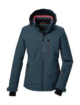 Killtec Skijacke KSW 36 WMN SKI JCKT Wasserdichte Damenjacke mit abnehmbarer Kapuze und Schneefang
