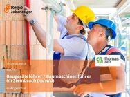 Baugeräteführer / Baumaschinenführer im Steinbruch (m/w/d) - Argenthal