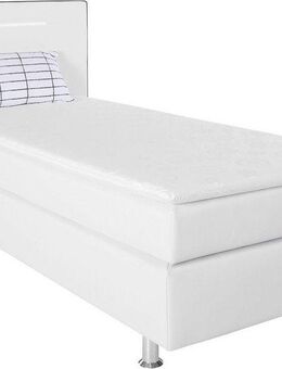 COLLECTION AB Boxspringbett London, inklusive Topper und Kissen, mit LED-Beleuchtung, Boxspringbett erhältlich in 90cmx200cm, 140cmx200cm & 180cmx200cm