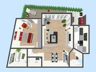 moderne 2-Raum-Wohnung mit Wintergarten und Terrasse in zentraler Lage - Suhl