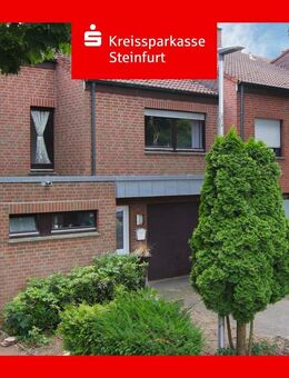 Charmantes Reihenhaus in stadtnaher, ruhiger Lage - Ochtrup