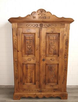 Bauernschrank (Nr.592) Voglauer Anno 1600 Fichte - Sulingen