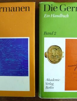 "Die Germanen" Band I + II, Akademieverlag Berlin, DDR 1988 / 1986 - Dresden