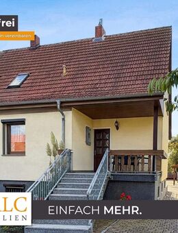 Provisionsfrei. Gepflegte Doppelhaushälfte mit Kamin in ruhiger und naturnaher Lage! - Arneburg