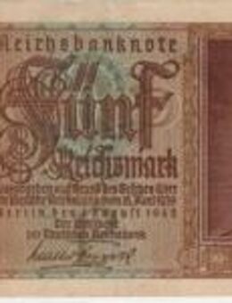 5 ReichsMark 1942 - Salzwedel (Hansestadt) Zentrum
