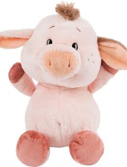 Nici Kuscheltier Farm Friends, Schwein Pigwick, 31 cm schlenkernd, schlenkernd, enthält recyceltes Material