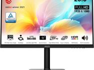 MSI Modern MD2412P LED-Monitor (60 cm/24 ", 1920 x 1080 px, Full HD, 1 ms Reaktionszeit, 100 Hz, IPS, höhenverstellbar, 3 Jahre Herstellergarantie, USB-C)