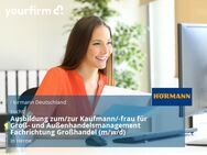 Ausbildung zum/zur Kaufmann/-frau für Groß- und Außenhandelsmanagement Fachrichtung Großhandel (m/w/d) - Herne