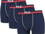 Fila Boxershorts (3er Pack) elastischer Logobund, Kontrastnähte