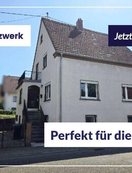 Einfamilienhaus mit Garage und Garten in zentraler Lage von Breitenbach - Breitenbach