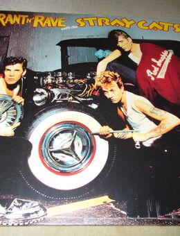 Stray Cats RANT N' RAVE WITH THE STRAY CATS 1983 ARISTA Vinyl LP (Factory Sealed) - Groß Gerau