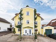 2 Stilvolle Wohnungen mit insg. 211 m² Wohnfläche, Garten und Werkstatthalle in ruhiger Lage Allersbergs - Allersberg