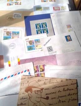 Briefmarken Marken lot Schweiz Mhs Briefe etc - Gumtow
