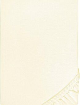 Biberna Spannbettlaken Conny, Jersey-Elasthan, Gummizug: rundum, (1 Stück), hochwertiges Jersey-Elasthan geeignet für Wasser- und Boxspringbetten