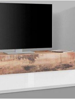 INOSIGN Wohnwand Coro, Anbauwand, Medienwand, (Set, 2-St), Lowboard 4 Fächer, Breite 200cm und Vitrine 3 Türen, Breite 80cm