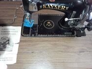 Alte Nähmaschine - Kayser - Nähmaschinentisch Antik - 1900 - Hanau (Brüder-Grimm-Stadt)