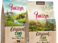 Probiermix Purizon 2 x 400 g - Sterilised Mix: Lamm mit Huhn + Lamm mit Fisch