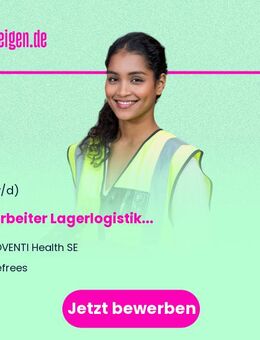 Mitarbeiter Lagerlogistik (m/w/d) - Gefrees