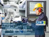 Elektriker*in Betriebstechnik (m/w/d) - Düsseldorf