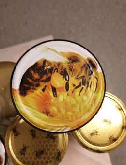 Gläser für Honig (16 Stck.) mit schönen Deckelmotiven zu verkaufen - Aachen