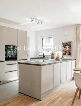 Energieeffiziente drei Zimmer-Wohnung mit Balkon und Tiefgarage in Wiesbaden Biebrich - Wiesbaden
