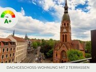 ** Großzügige Dachgeschoss-Wohnung | 2 Terrassen |Bad mit Wanne | Gäste-WC | Stellplatz | Aufzug ** - Leipzig