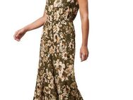Zero Overall zero Jumpsuit mit Blumendruck 32 Inch (1-tlg) drapiert /gerafft