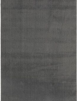 my home Teppich Adrienne, Made in Belgium, rechteckig, Höhe: 11 mm, waschbar, pflegeleicht, einfarbig, besonders weich