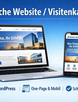Einfache Website / Visitenkarte erstellen - Berlin