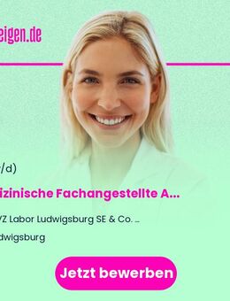 Medizinische Fachangestellte Abrechnung (m/w/d) - Ludwigsburg