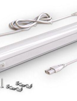 B.K.Licht Lichtleiste, LED fest integriert, Neutralweiß, Unterbaulampe, 8W 700lm, Lichtleiste, Küche, Beleuchtung, Schrank