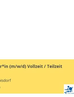 Organisator*in (m/w/d) Vollzeit / Teilzeit - Troisdorf