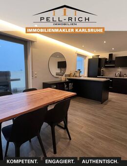 HOCH HINAUS: Moderne Penthouse-Wohnung mit 270-Grad Dachterrasse und malerischem Blick in Ettlingen - Ettlingen