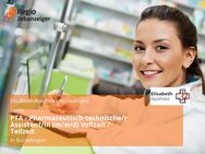 PTA - Pharmazeutisch-technische/r Assistent/in (m/w/d) Vollzeit / Teilzeit - Burladingen
