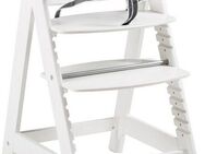 roba® Hochstuhl Treppenhochstuhl Sit Up Click, weiß, aus Holz