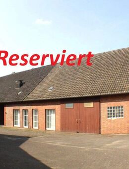 ***RESERVIERT*** Wohnen, wo Pferde sich wohlfühlen - mit Reithalle und großzügigen Weideflächen - Diepenau